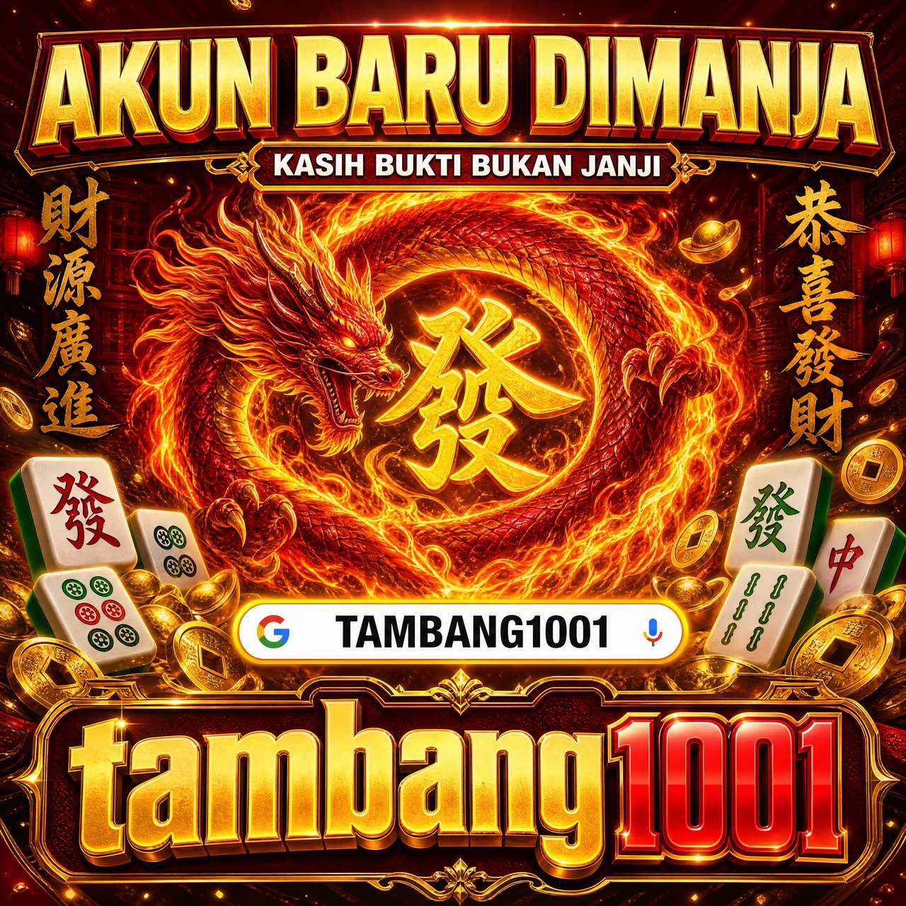TAMBANG1001 - Akun Baru Dimanja